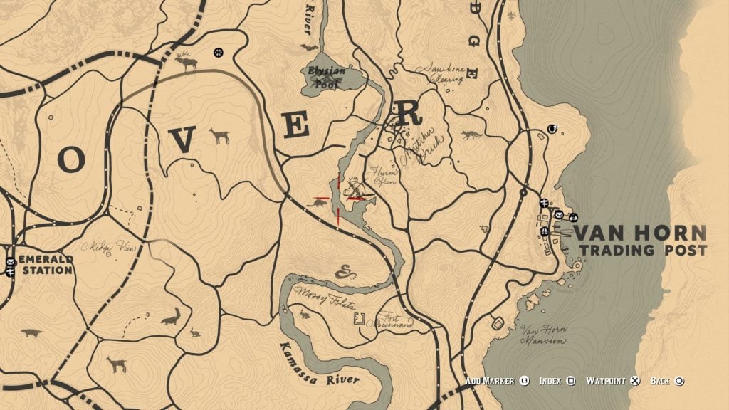 RDR2 - Beaver Location - naguide