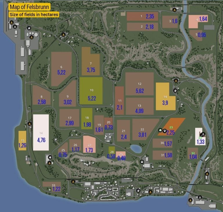 Farming Simulator 19 Felsbrunn Map Naguide 9250