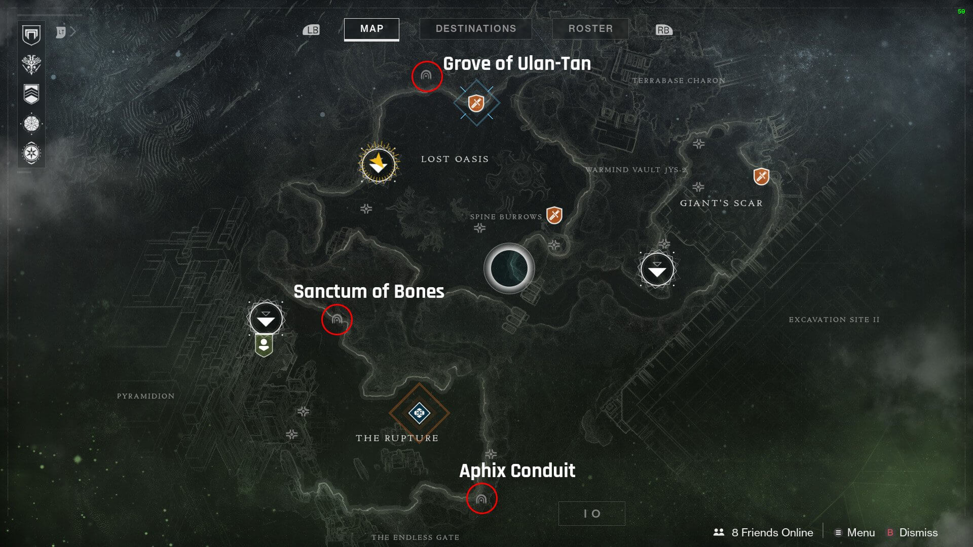 Destiny 2 Lost Sector Locations Naguide