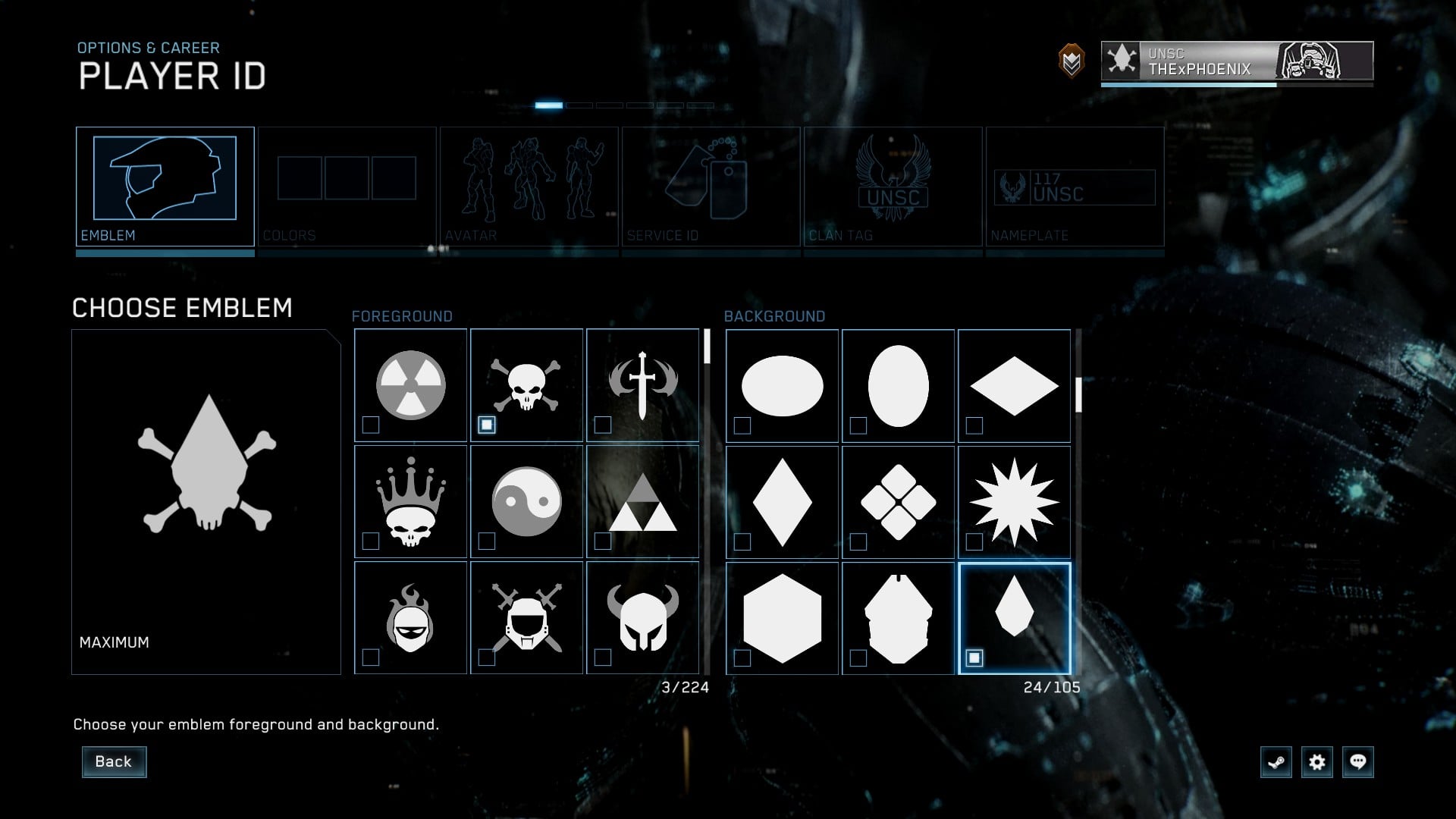 Halo The Master Chief Collection Emblem Ideas Naguide