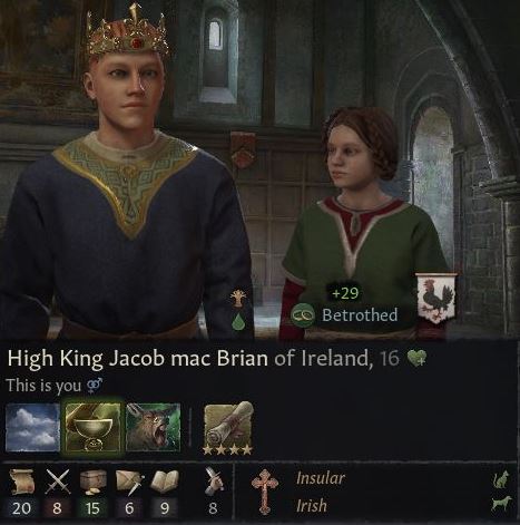 Crusader Kings III Skills Traits and Lifestyle Focus 5