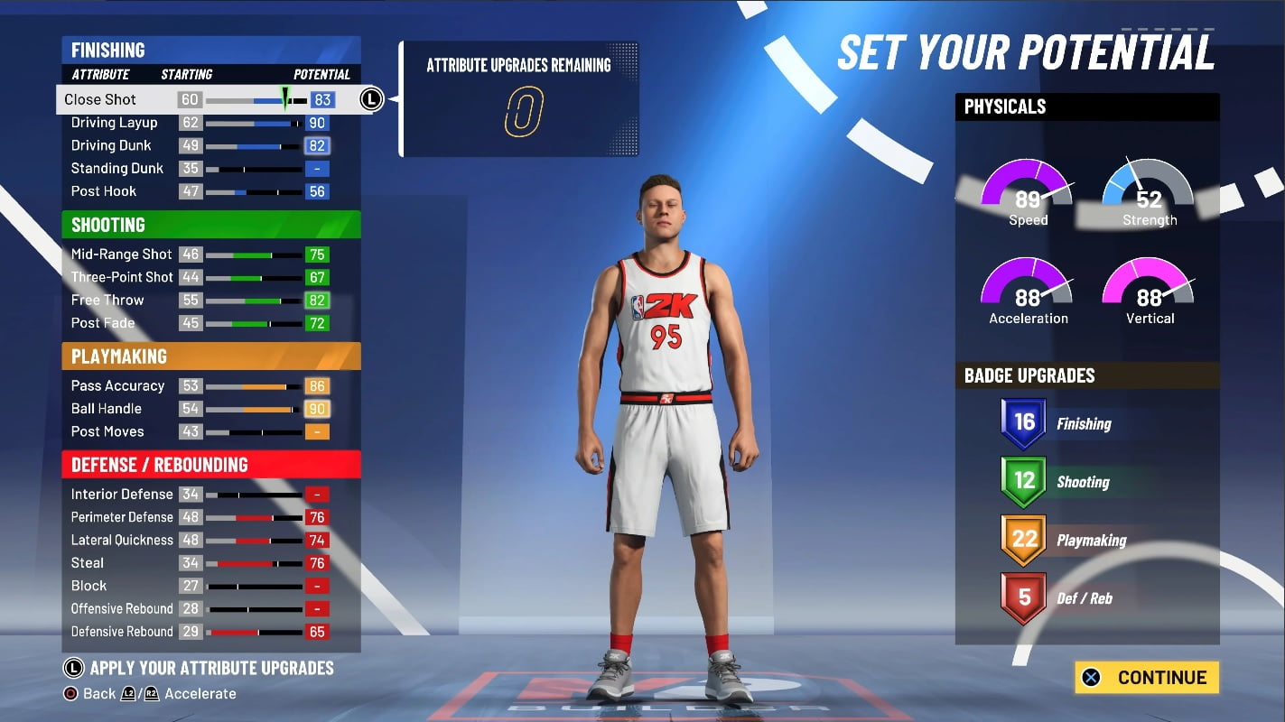 NBA 2K21 Point Guard Build 3