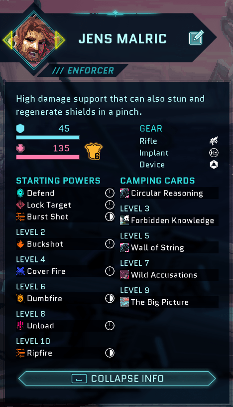 Star Renegades Characters and Skills 4