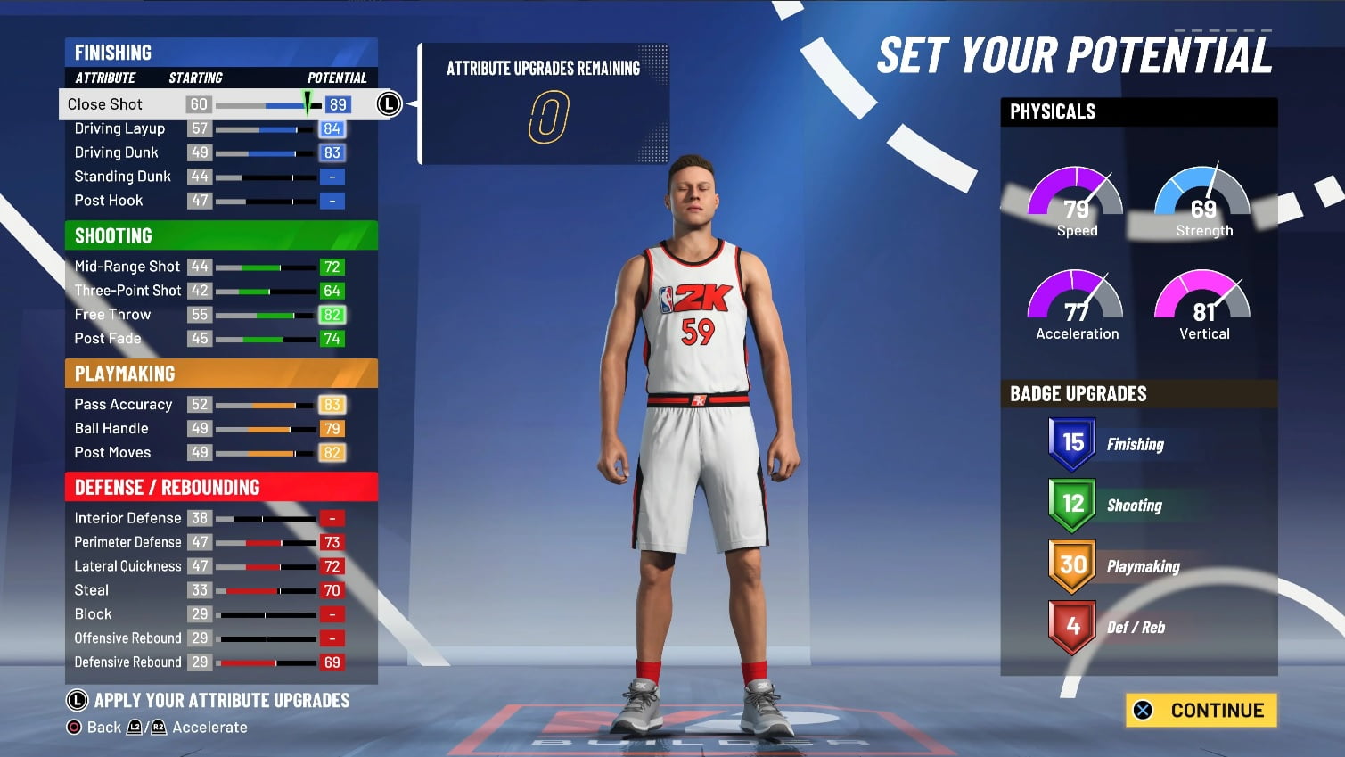 nba 2k21 small forward build 3