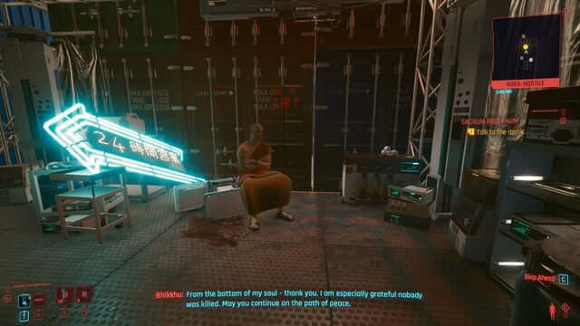 Cyberpunk 2077 Sacrum Profanum Quest