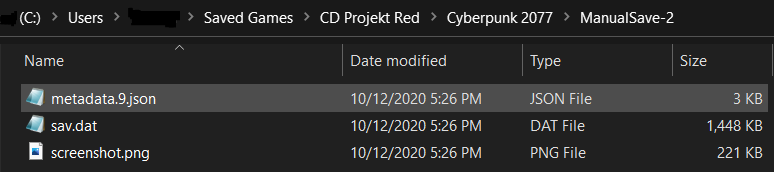 Cyberpunk 2077 Save Editing 2