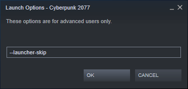 Cyberpunk 2077 Skip Launcher Guide 3