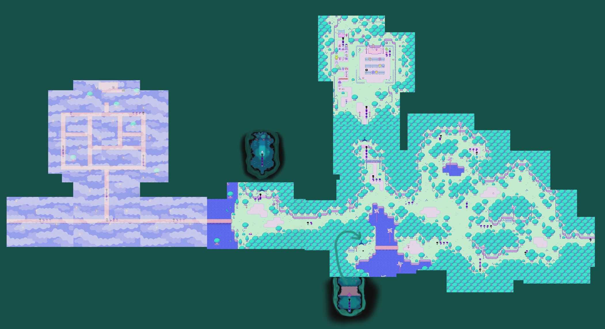 OMORI Maps for World 3