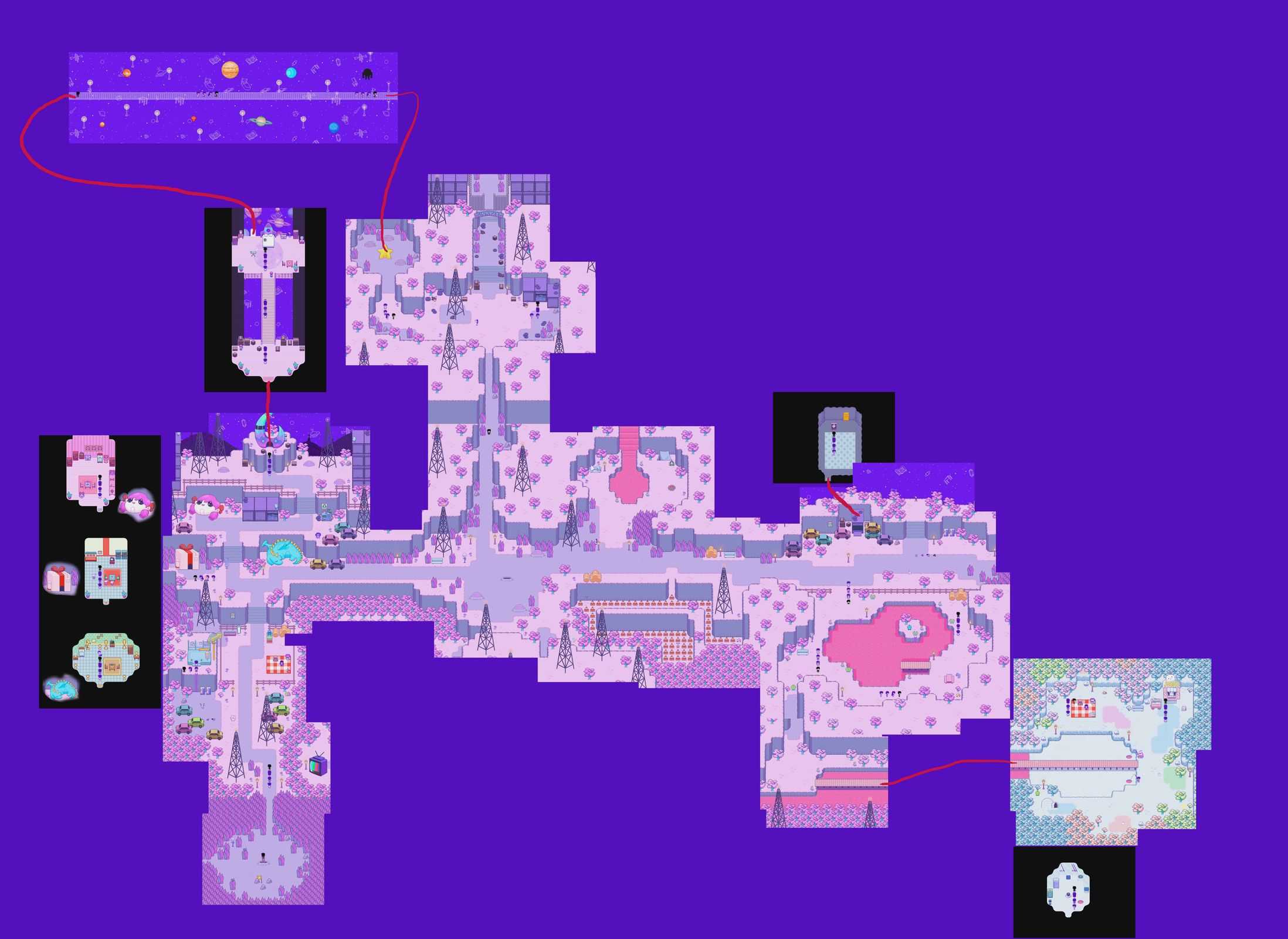 OMORI Maps for World 5