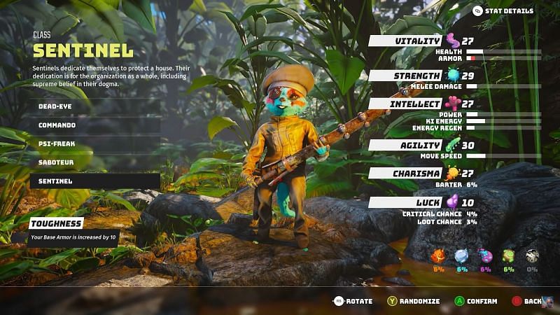 BIOMUTANT Character Creation 3