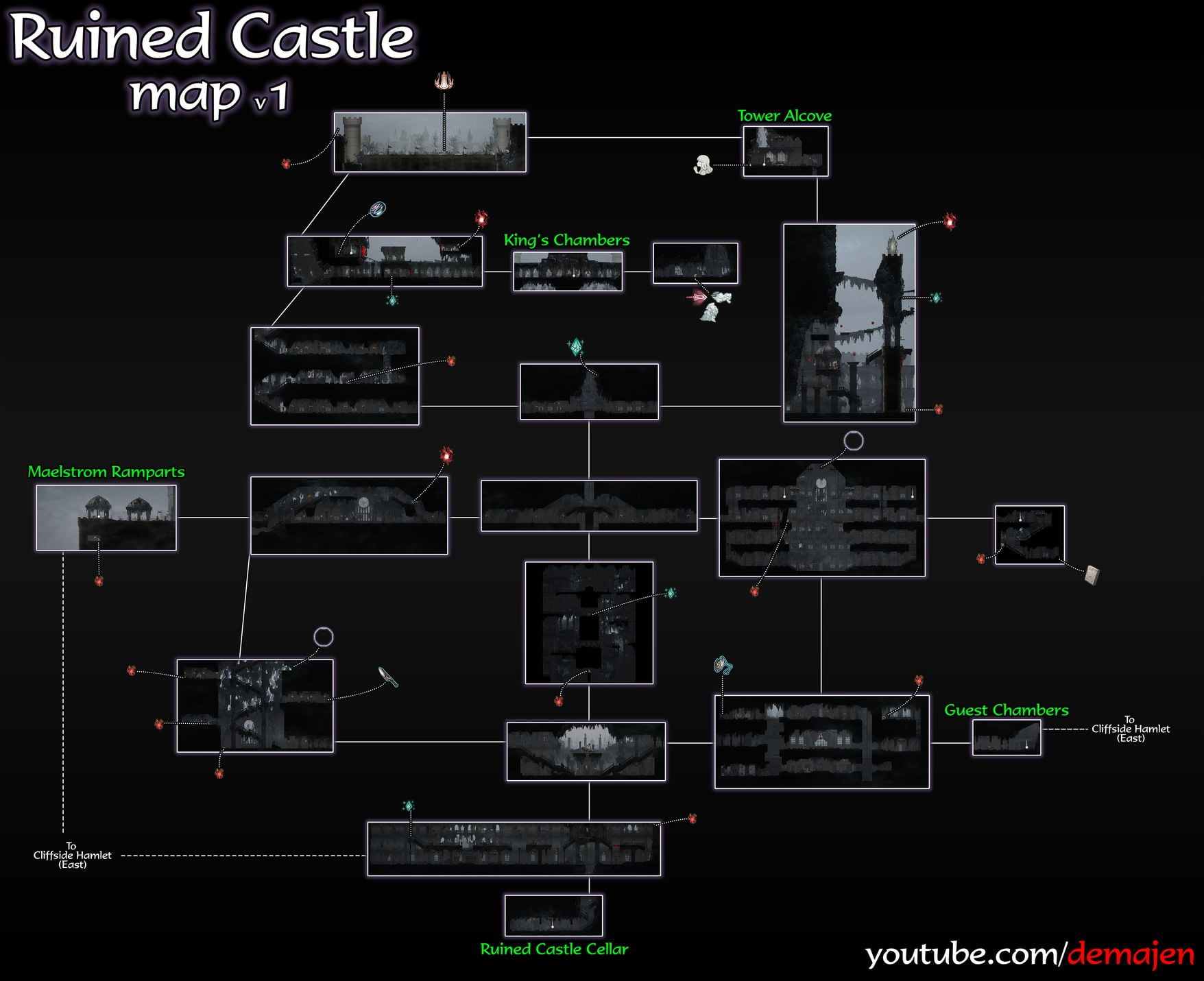 Ruined Castle Map