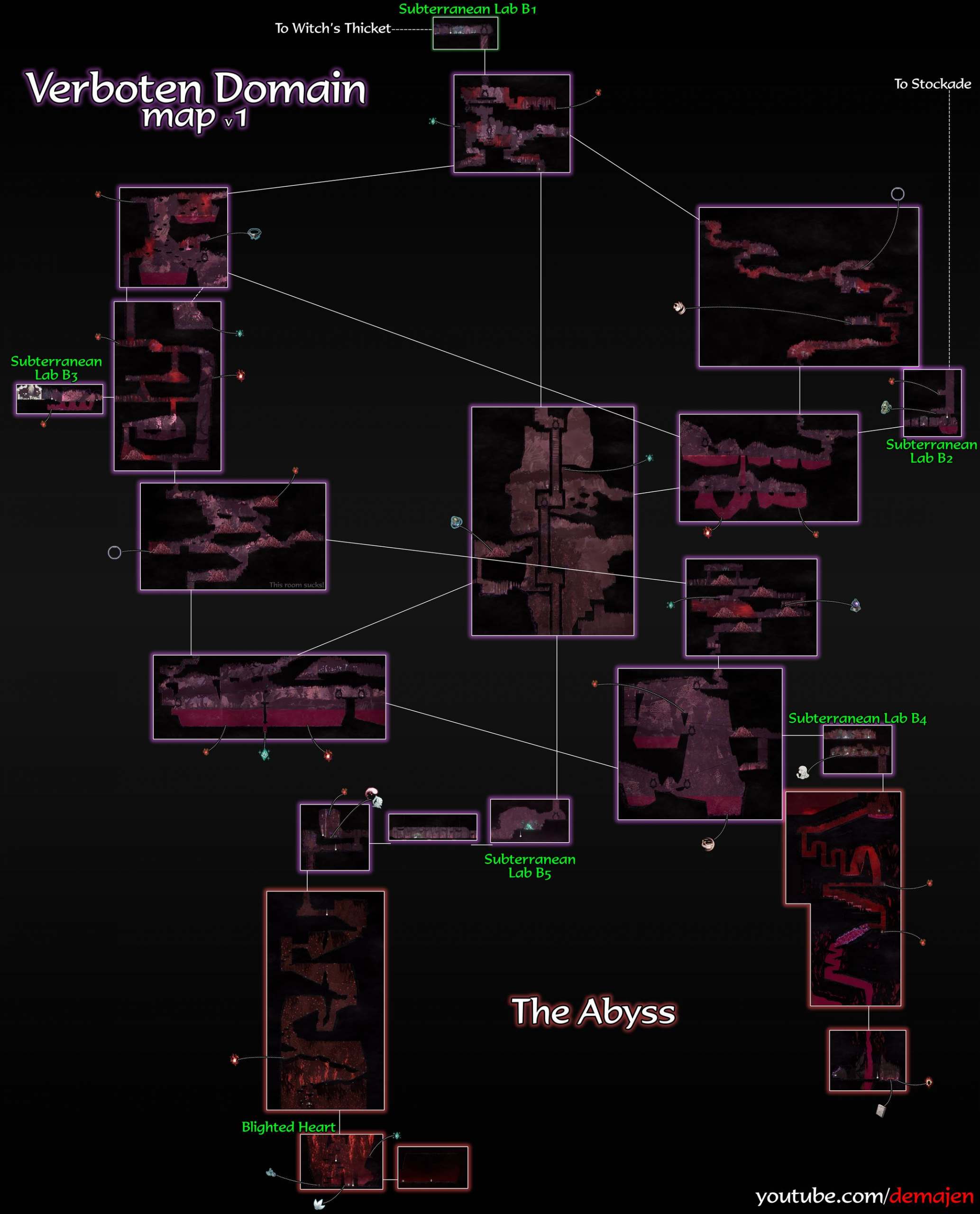 Verboten Domain & The Abyss Map