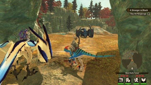 Monster Hunter Stories 2 Wings of Ruin A Stranger in Black 3