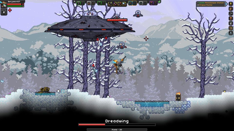 Starbound How to Take Down Dreadwing 6