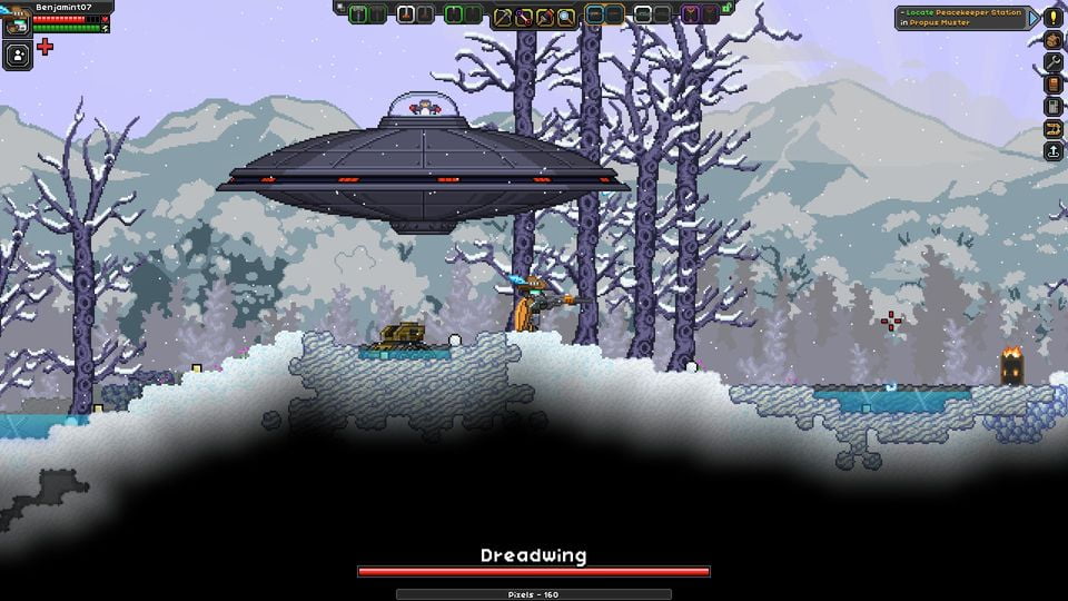 Starbound How to Take Down Dreadwing 7