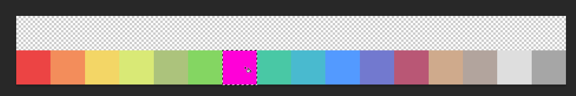 Changing the colour palette in Townscaper