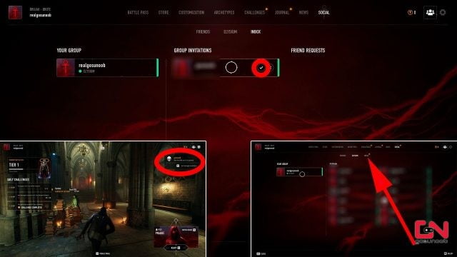 Bloodhunt How to Accept Invite