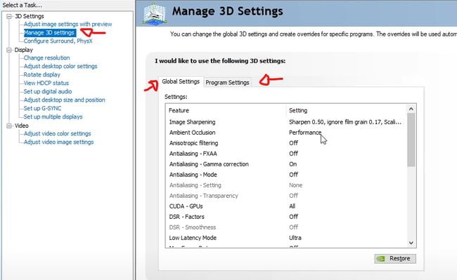 FPS Boost Settings for New World