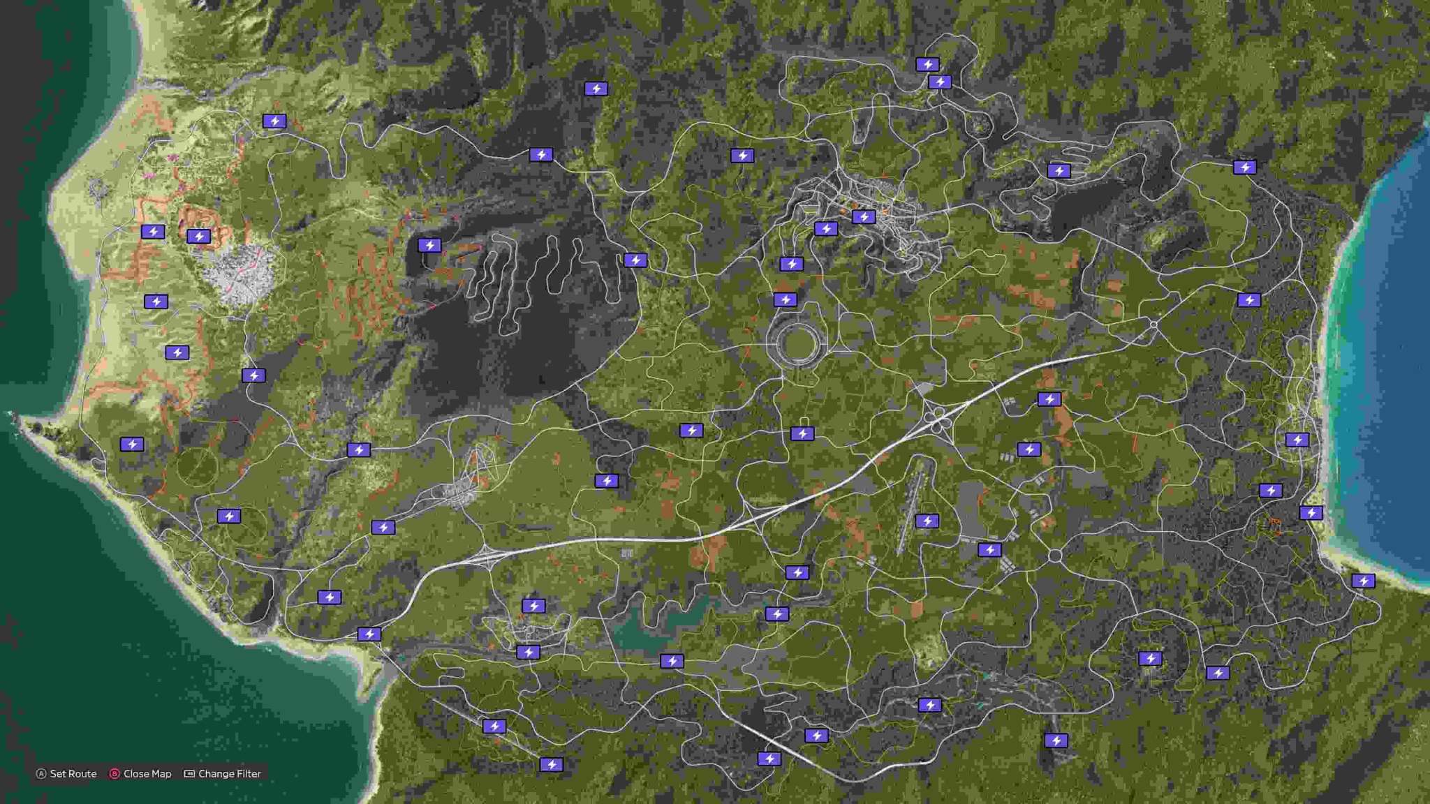 Forza Horizon 5 XP Boards Map - naguide