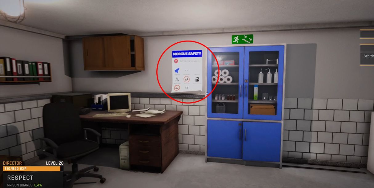 Prison Simulator Item locations Pin Codes Passwords 6