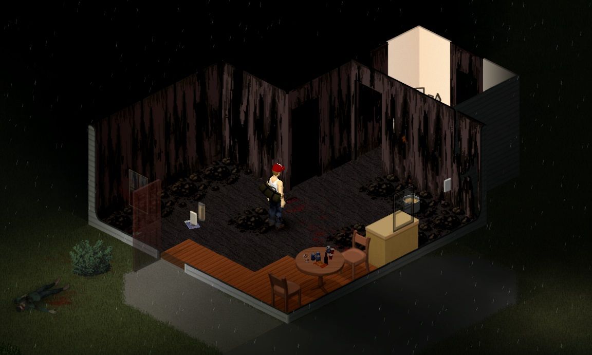 Project Zomboid Day One Area Clearing 5