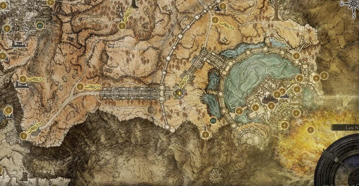 Elden Ring Leyndell, Royal Capital Map