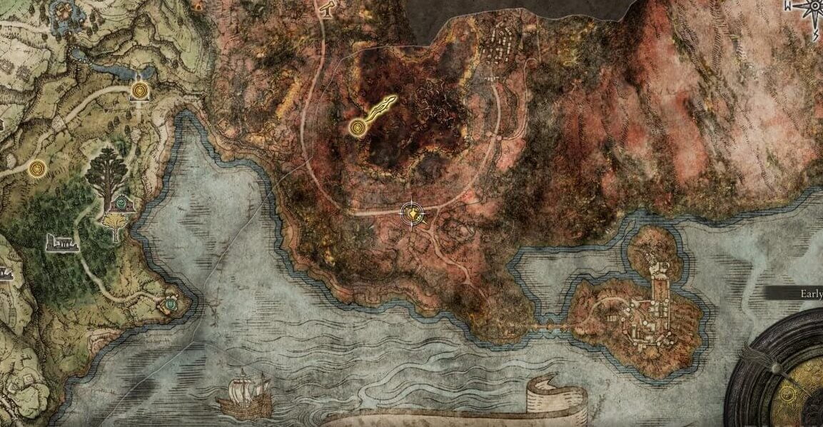 Elden Ring Caelid Map