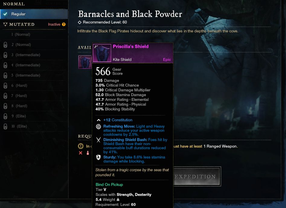 new world barnacles and black powder loot 1