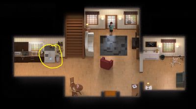 Location of Ice Tea in Kitchen in Treasure of Nadia