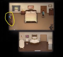 Location of Booze in Janet Room in Treasure of Nadia