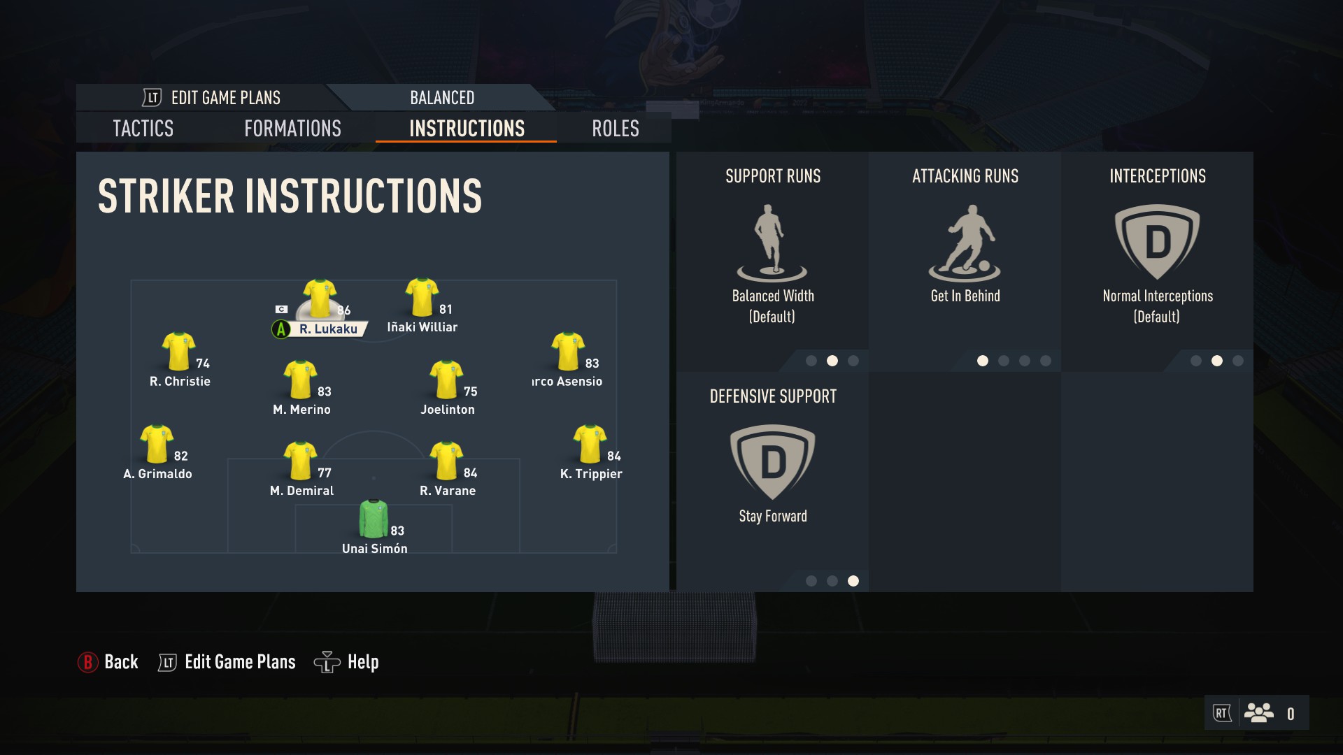 Best custom tactic for Ultimate Team