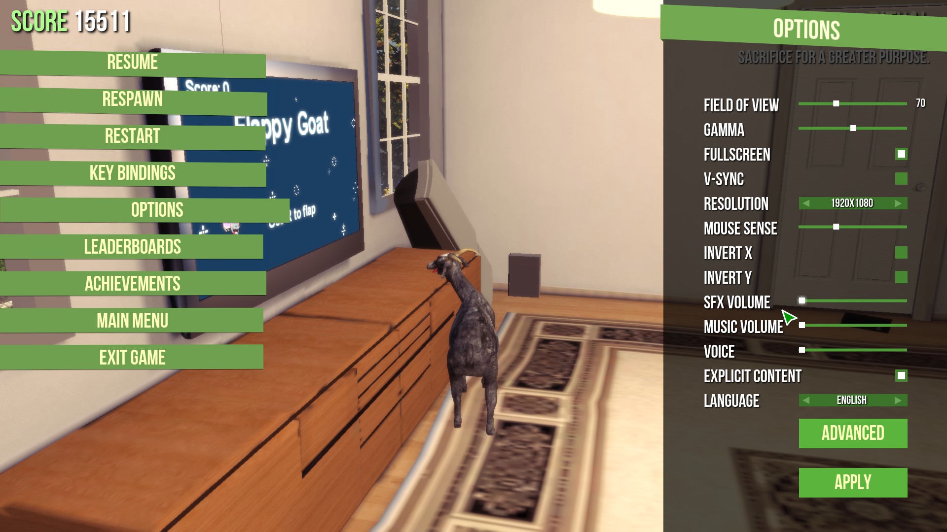 Goat Simulator Flapmaster Achievement Guide