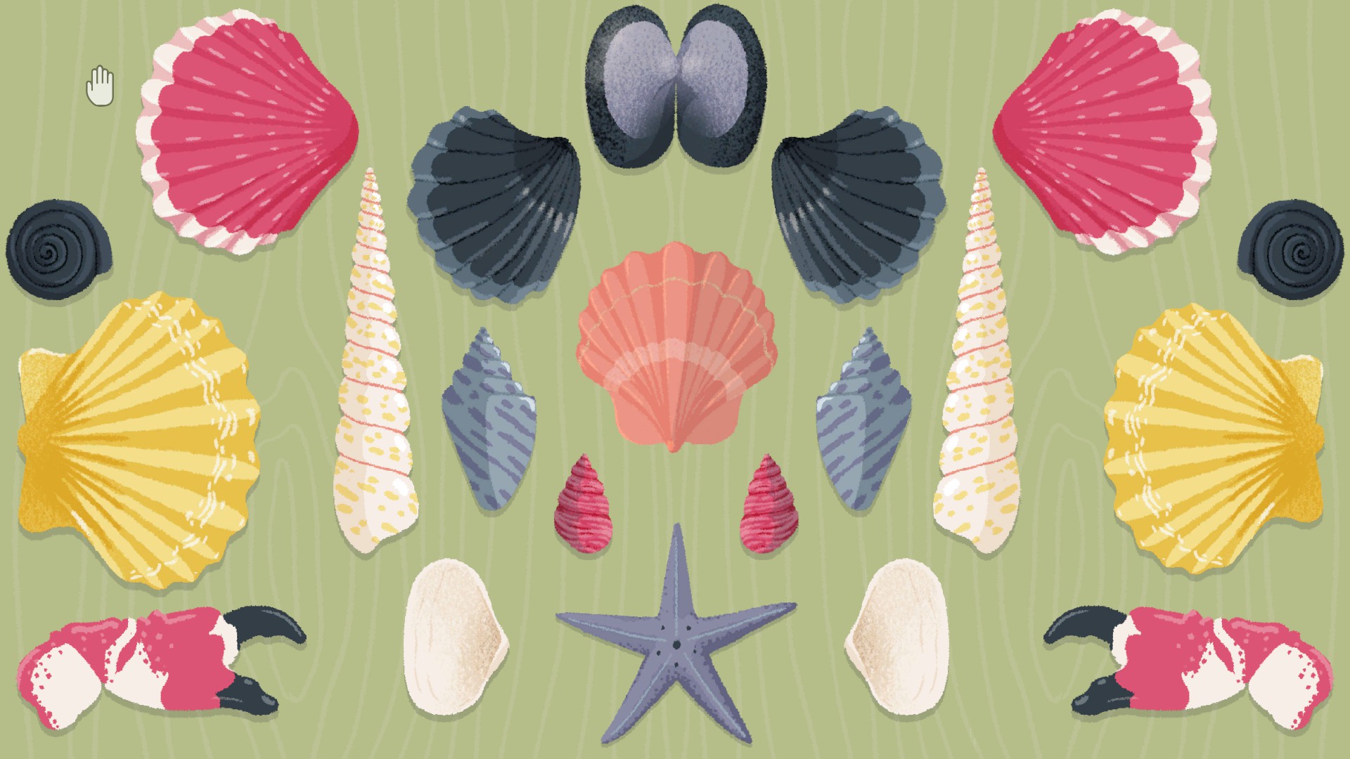 Sea ​​Shells Puzzle solution