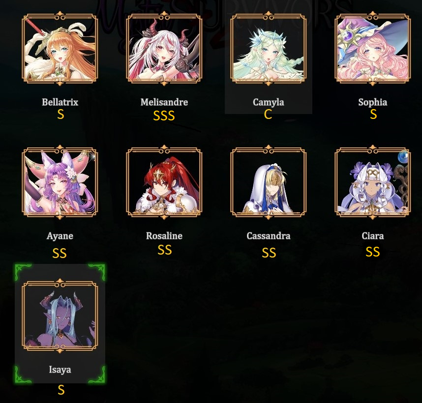 Sexy Mystic Survivors Tier List And Best Builds Naguide 0312