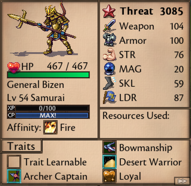 All Unique Mercenaries