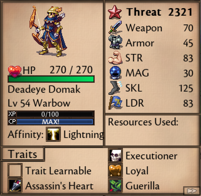 All Unique Mercenaries