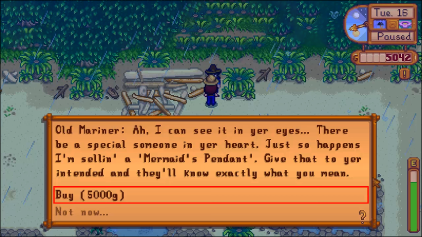 Marriage in Stardew Valley