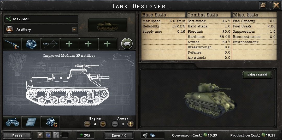 Hearts of Iron 4 best Division Templates & Tank Design (No Step Back)