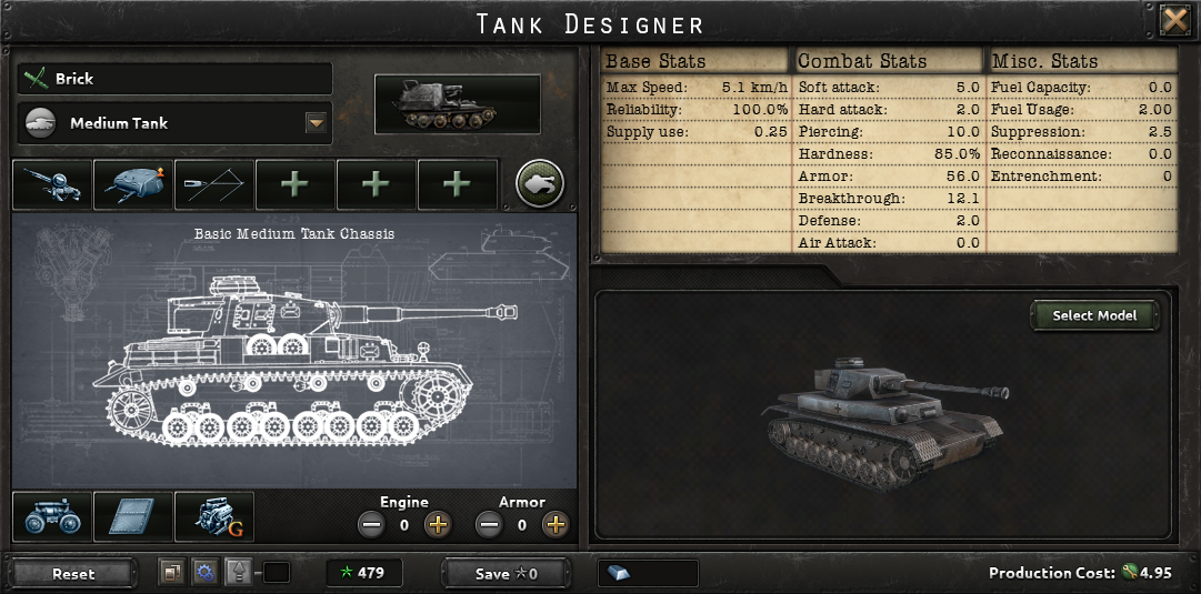 Hearts of Iron 4 Tank Designs By Blood Alone