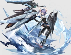 Skadi character in S Tier in current patch in Aether Gazer game