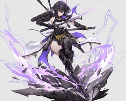 Tsukuyomi character in S Tier in current patch in Aether Gazer game