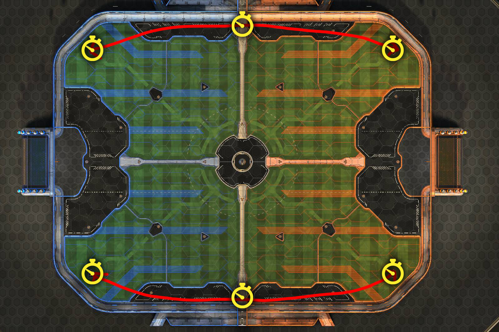 Rocket League Boost Paths