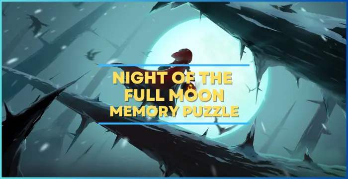 Night of the Full Moon Memory Puzzle