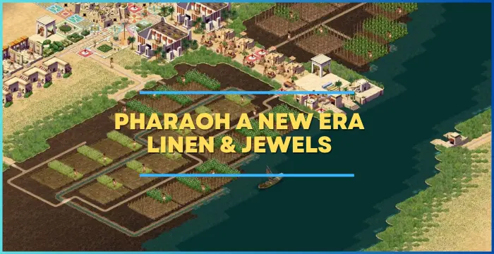 Pharaoh A New Era Linen and Jewels