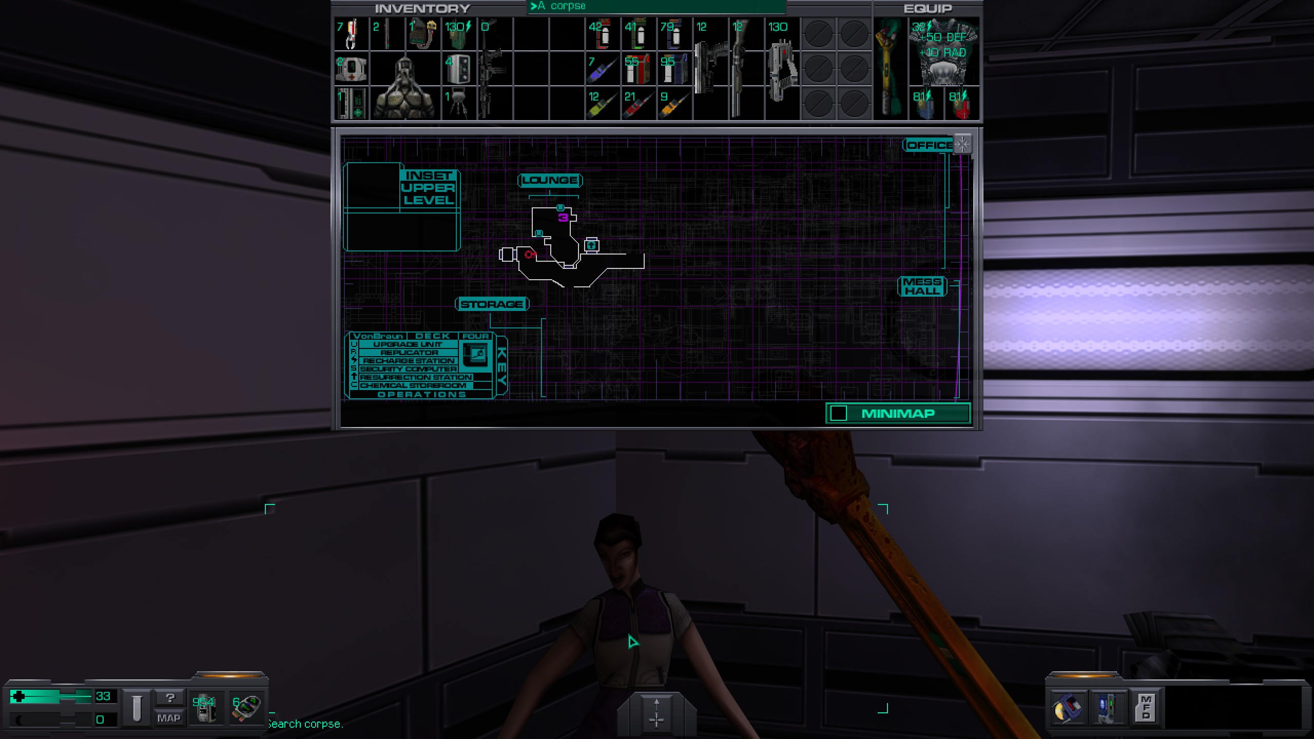 Where to find all misc cyber module in System Shock 2