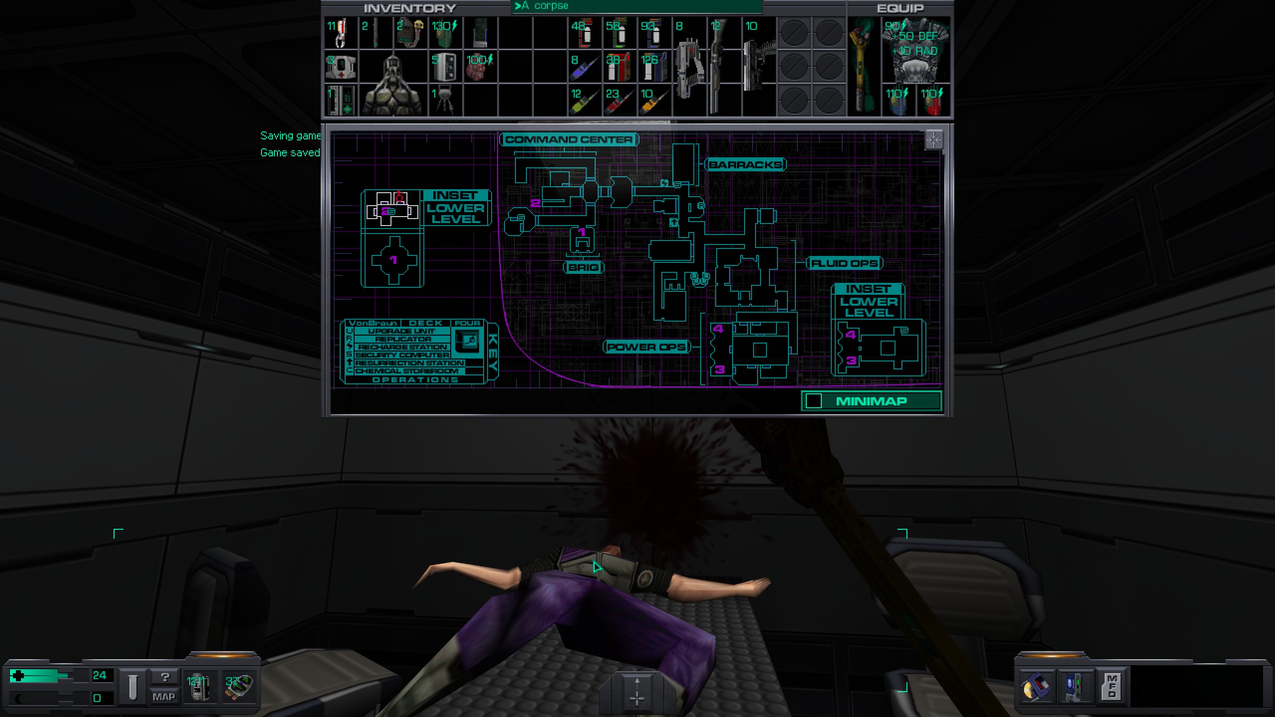 Where to find all misc cyber module in System Shock 2