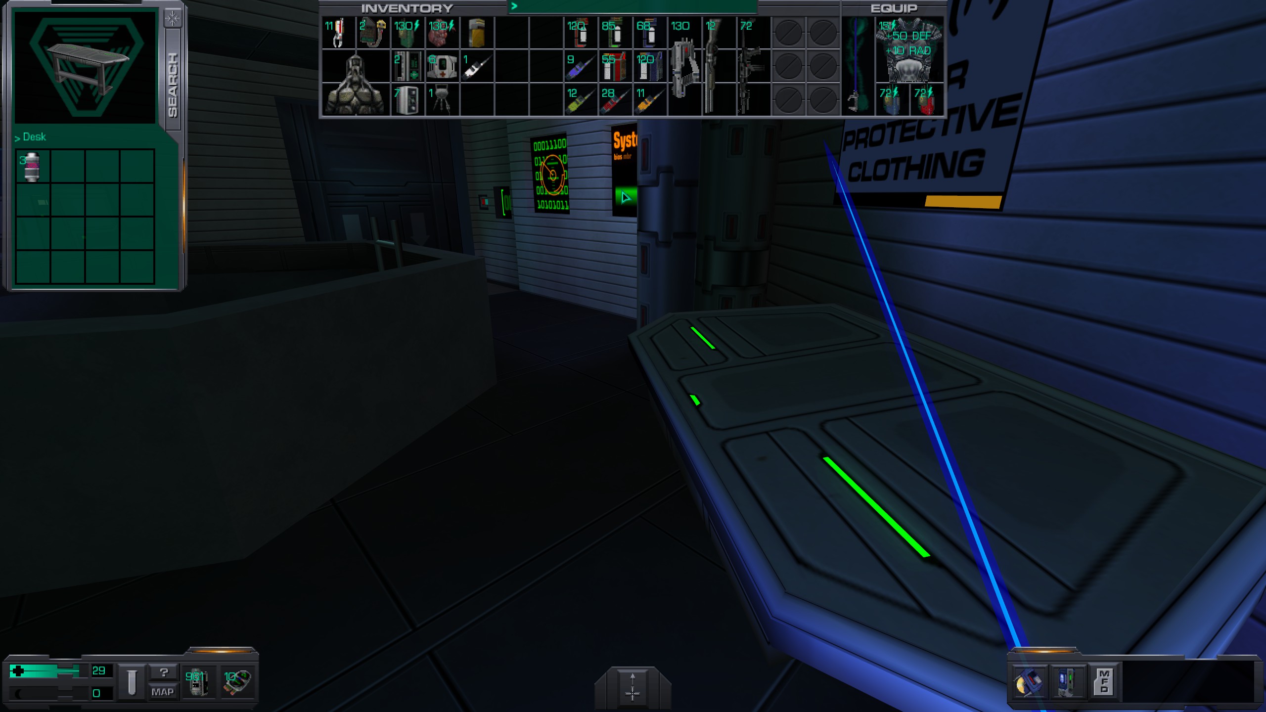 Where to find all misc cyber module in System Shock 2