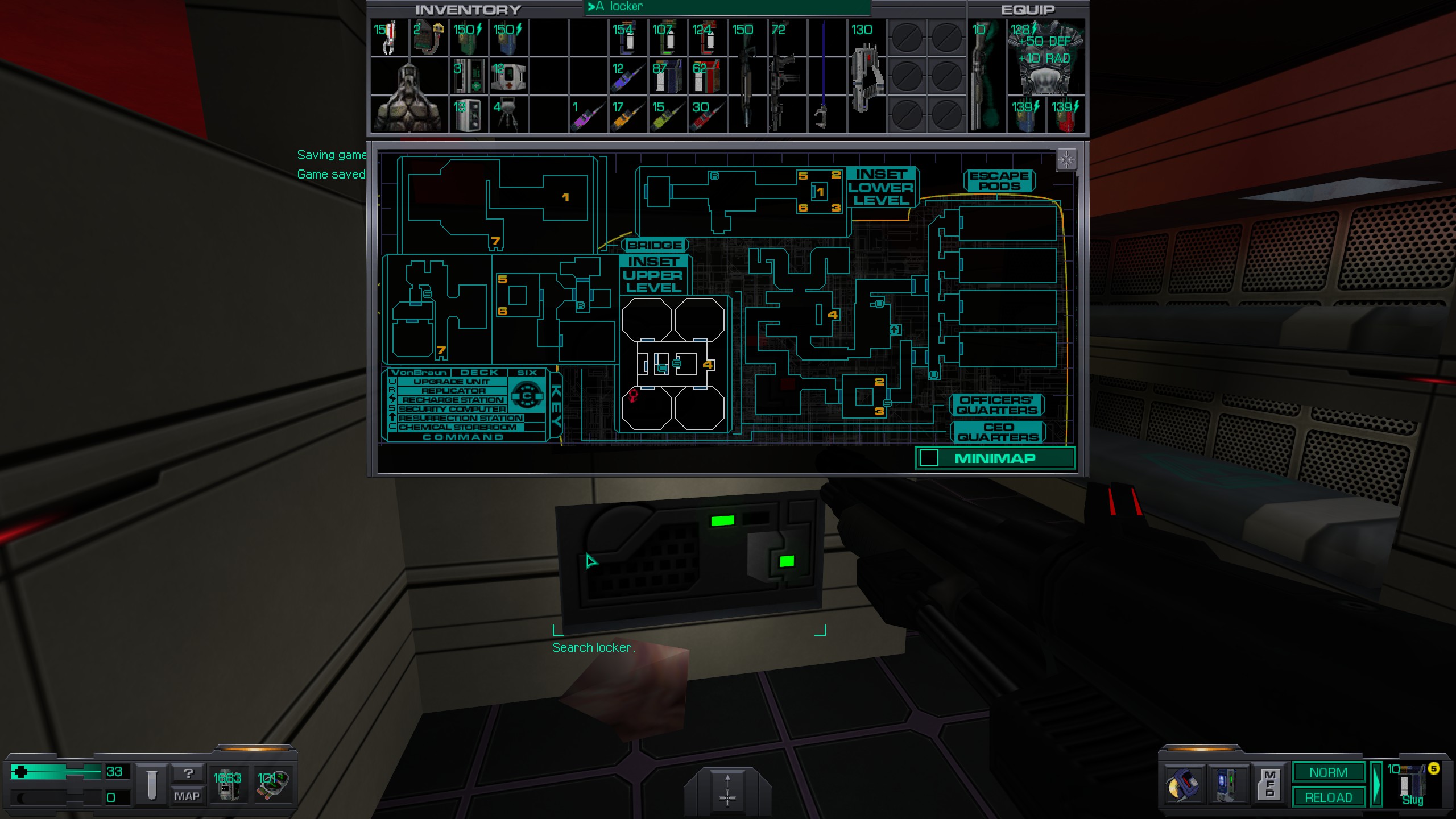 Where to find all misc cyber module in System Shock 2