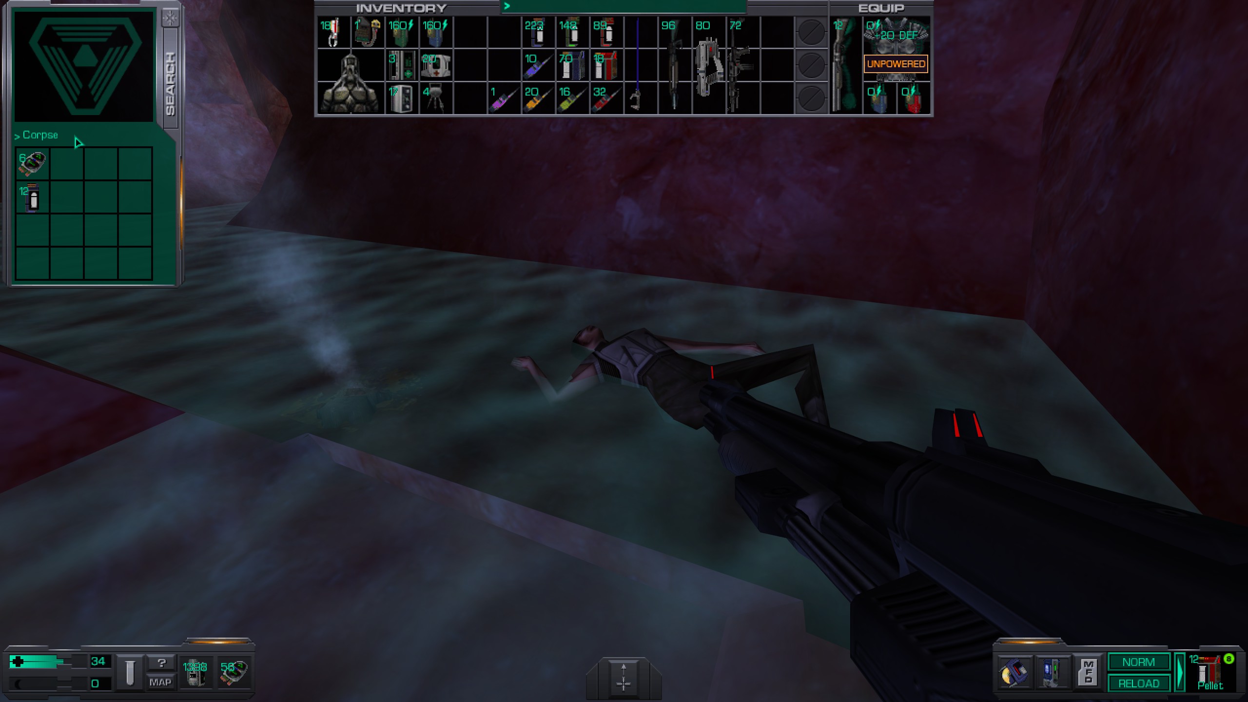 Where to find all misc cyber module in System Shock 2