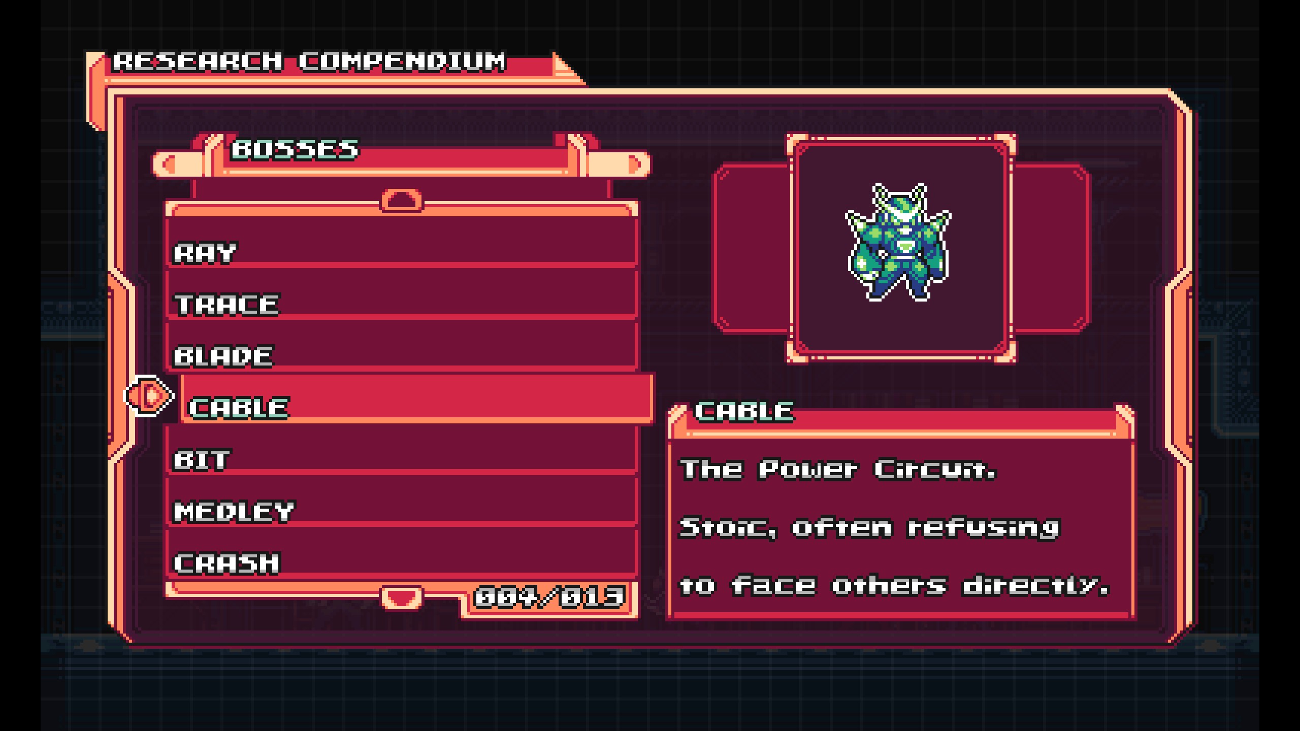 Gravity Circuit Data Chip Guide